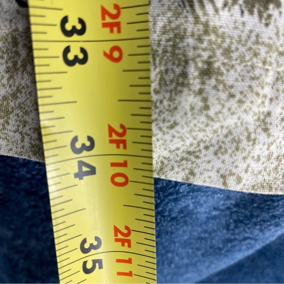 Vintage 90s Bugle Boy Hawaiian Shirt Mens Size L Green Aloha Tropical Beach - Picture 8 of 8